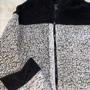 fluffy sweater